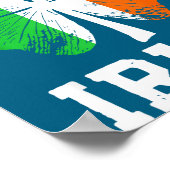 I'm A Wee Bit Irish Shirt Men Women Kids St Patric Poster (Hoek)