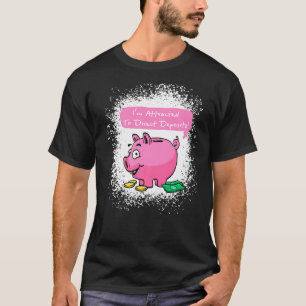IM Aangetrokken tot directe stortingen Mannen vrou T-shirt