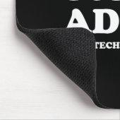 I'm An Adult Technically Shirt Funny 18th Birthday Muismat (Hoek)