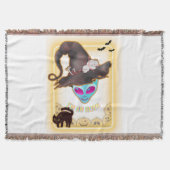 "I'M AN ALIEN" Halloween Throw Blanket Deken (Voorkant)