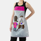 I'm an artist, ADD TEXT,  Schort (Insitu)