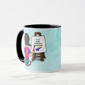 i'M AN ARTIST... Mok (Voorkant links)