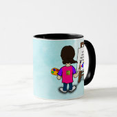 i'M AN ARTIST... Mok (Voorkant rechts)