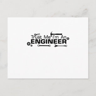 I'm an Engineer, Gift For Engineer Briefkaart