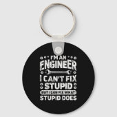 I'm An Engineer I Can't Fix Stud Funny Engineering Sleutelhanger (Voorkant)