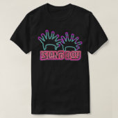 Im an Island Boy Island Boy Ima Just Island Boy T-shirt (Design voorkant)