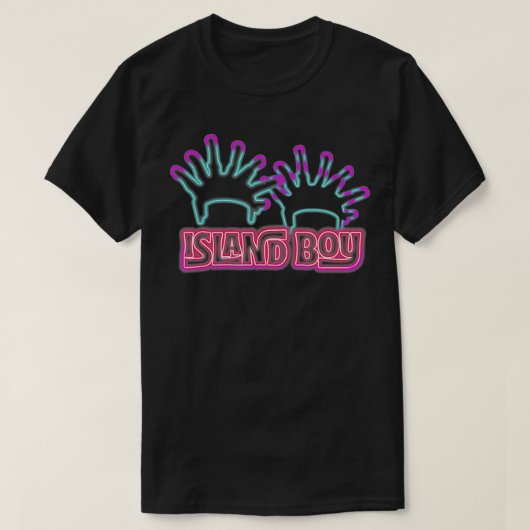 Im an Island Boy Island Boy Ima Just Island Boy T-shirt (Design voorkant)