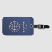 "I'm an Islander" Come From Away Bagagelabel (Voorkant (horizontaal))