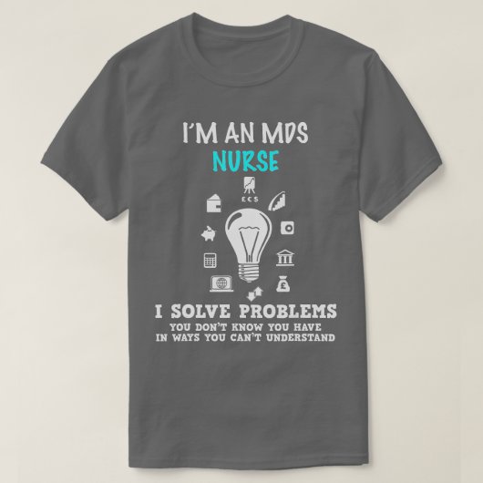 Im an MDS Zuster Student Gift Nursing School Medic T-shirt (Design voorkant)
