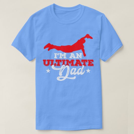 Im An Ultimate Pap Ultimate Frisbee T-shirt (Design voorkant)