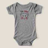I'm Angry Bear – Cute Minimalist Mood Design (Design voorkant)