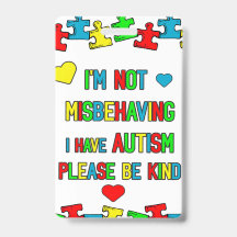 IM Autistic niet misdragen zijn vriendelijk contac