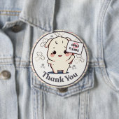 I'm autistic No Hugs please pin Button badge (In situ)