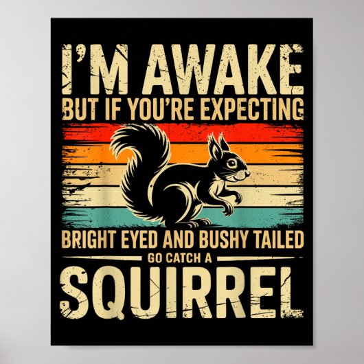 I'm Awake But If You're Expecting Bright Eyed And  Poster (Voorkant)