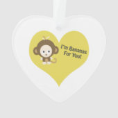 Im Bananas for You Monkey Ornament (achterkant)