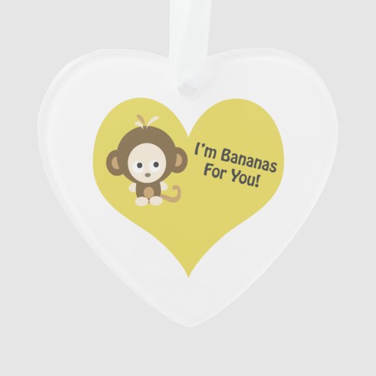 Im Bananas for You Monkey Ornament (achterkant)