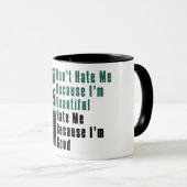 Im Beauful Im Good 8 Ball Mok (Voorkant rechts)