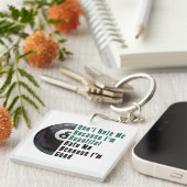 Im Beauful Im Good 8 Ball Sleutelhanger (Voorkant Rechts)