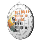 Im Beauful Im Good 9 Ball Dartbord (Voorkant Rechts)