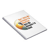 Im Beauful Im Good 9 Ball Notitieboek (Rechterzijde)