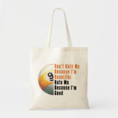 Im Beauful Im Good 9 Ball Tote Bag (Voorkant)