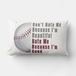 Im Beauful Im Good Baseball Kussen