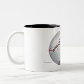 Im Beauful Im Good Baseball Tweekleurige Koffiemok (Links)