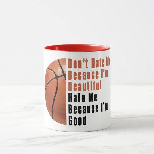 Im Beauful Im Good Basketball Mok (Midden)
