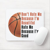 Im Beauful Im Good Basketball Muismat (Met muis)