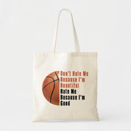 Im Beauful Im Good Basketball Tote Bag