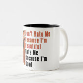 Im Beauful Im Good Basketball Tweekleurige Koffiemok (Voorkant rechts)