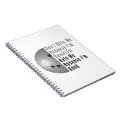 Im Beauful Im Good Bowling Grey Notitieboek (Rechterzijde)
