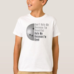 Im Beauful Im Good Bowling Grey T-shirt