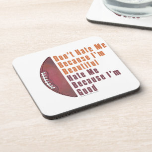 Im Beauful Im Good Football Onderzetter