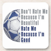 Im Beauful Im Good Futbal Drankjes Onderzetter (Voorkant)