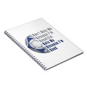 Im Beauful Im Good Futbal Notitieboek (Rechterzijde)