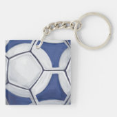 Im Beauful Im Good Futbal Sleutelhanger (Achterkant)