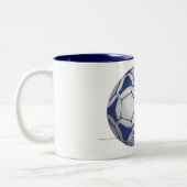 Im Beauful Im Good Futbal Tweekleurige Koffiemok (Links)