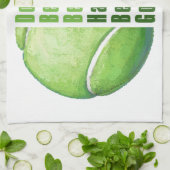 Im Beauful Im Good Tennis Ball Theedoek (Gevouwen)