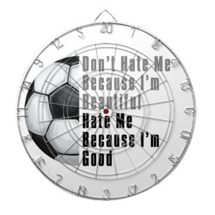 Im Beauful Im Good Voetbal Dartbord