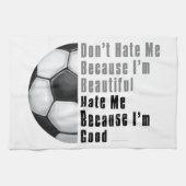 Im Beauful Im Good Voetbal Theedoek (Horizontaal)