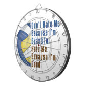 Im Beauful Im Good Volleyball Dartbord (Voorkant Rechts)