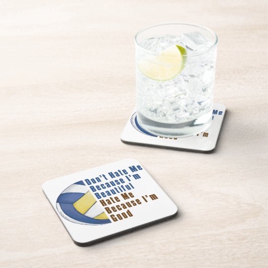 Im Beauful Im Good Volleyball Drankjes Onderzetter (Rechterzijde)