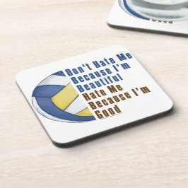 Im Beauful Im Good Volleyball Onderzetter
