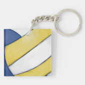 Im Beauful Im Good Volleyball Sleutelhanger (Achterkant)