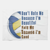Im Beauful Im Good Volleyball Theedoek (Horizontaal)