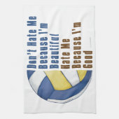 Im Beauful Im Good Volleyball Theedoek (Verticaal)