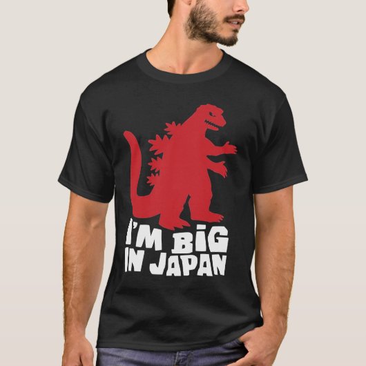I'm Big In Japan Dad Joke T-shirt (Voorkant)