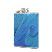 I'm blue - cool feather design  heupfles (Links)