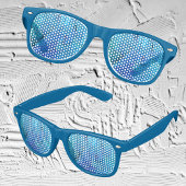 I'm blue - Macaw feathers Aviator Zonnebril